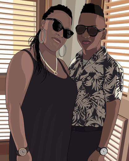 Digital Portrait- Duo Printed- $250 Unprinted- $225
